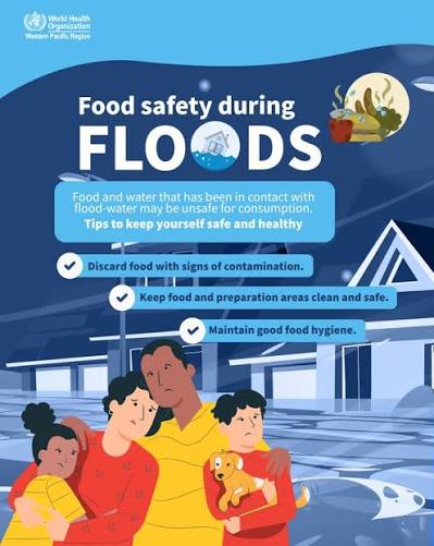 When Floodwaters Rise, Nutrition and Food Safety Should Not be Ignored