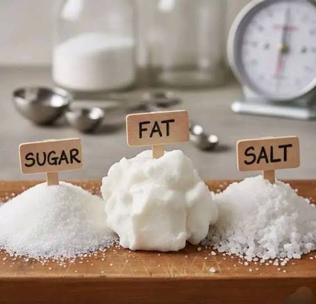 Salt, Sugar and Oil: The Three Ingredients We Need to Watch